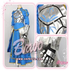 画像3: FateZero フェイトゼロ セイバー 戦闘服　全セット コスプレ衣装 (3)