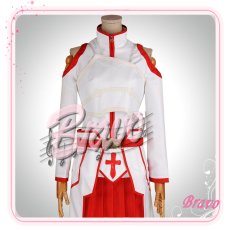 画像1: ソードアート・オンライン SAO アスナ 血盟騎士団 コスプレ衣装 (1)
