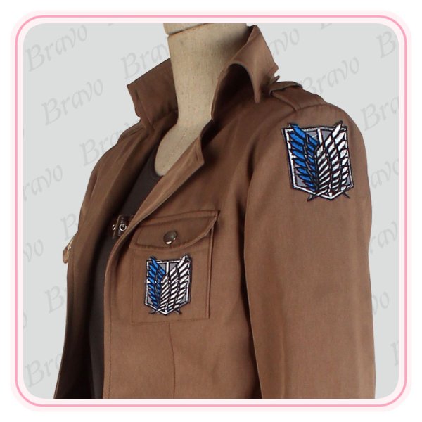 進撃の巨人 ユミル 刺繍版 修正版 コスプレ衣装激安販売｜Cosbravo