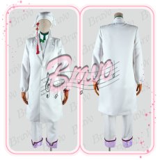 画像2: 鬼灯の冷徹　白澤　白衣(ノーマル)衣装　修正版 コスプレ衣装 (2)