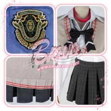 画像5: 学園K　葦中学園高校女子制服　ネコ　大野花沙耶　コスプレ衣装 (5)