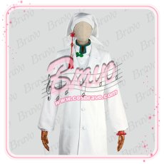 画像1: 鬼灯の冷徹　白澤　白衣(ノーマル)衣装　コスプレ衣装 (1)