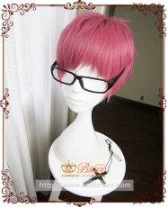画像1: ?わりのセラフ 君月士方 コスプレ ウィッグ (1)