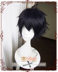画像1: 終わりのセラフ  百夜優一郎   コスプレウィッグ (1)