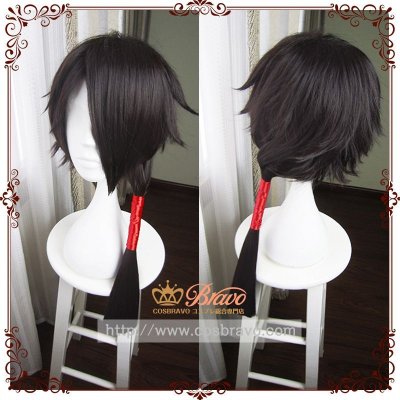 画像2: 陰陽師 鬼使黒 黒無常（くろむじょう） コスプレウィッグ