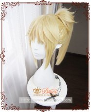 画像1: Fate/Apocrypha Fatego モードレッド コスプレウィッグ ヘアゴム付き　 (1)