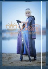 画像4: Fate/Grand Order FGO アルトリア・ペンドラゴン オルタ 霊基再臨 3段階 水着 黒王 コスプレ衣装 (4)