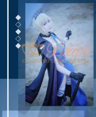 画像5: Fate/Grand Order FGO アルトリア・ペンドラゴン オルタ 霊基再臨 3段階 水着 黒王 コスプレ衣装 (5)