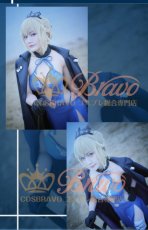 画像7: Fate/Grand Order FGO アルトリア・ペンドラゴン オルタ 霊基再臨 3段階 水着 黒王 コスプレ衣装 (7)