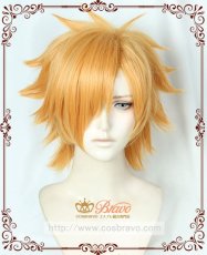 画像1: Fate/Grand Order FGO Fatego アーチャー ロビン・フッド 緑茶 コスプレウィッグ (1)