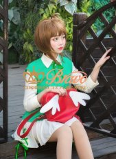 画像3: カードキャプターさくら クリアカード編 ED 木之本桜 コスプレ衣装 コスプレカバン コスプレ道具 (3)