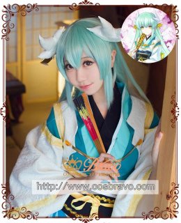 FGO 宮本武蔵　第二降臨　コスプレ　衣装　ウィッグ　靴　フルセット Amazon.co.jp: 宮本武蔵 コスプレ衣装【Fate/Gand Order