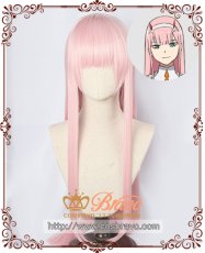 画像1: ダーリン・イン・ザ・フランキス DARLING in the FRANXX 02 ZERO TWO コスプレウィッグ (1)