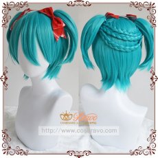 画像2: VOCALOID ボーカロイド ハートハンターVer. 初音ミク コスプレウィッグ (2)