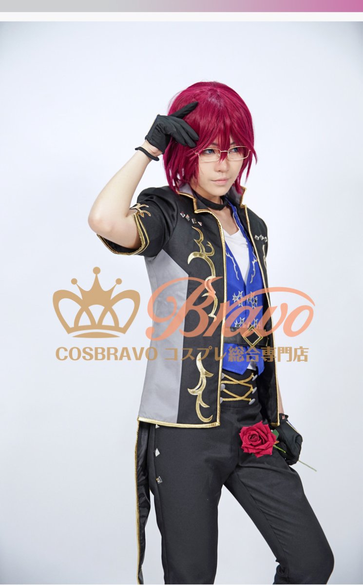 画像4: あんさんぶるスターズ! 奇跡☆決勝戦のウィンターライブ 七種茨 コスプレ衣装 (4)