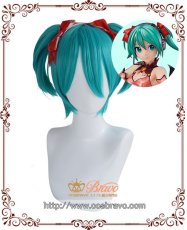 画像1: VOCALOID ボーカロイド ハートハンターVer. 初音ミク コスプレウィッグ (1)