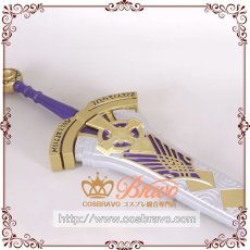 画像3: Fate/Grand Order FGO 白亜の薔薇 ホワイトローズ 霊基再臨 第二段階 アーサー・ペンドラゴン 約束された勝利の剣 コスプレ道具 セイバー (3)