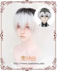 画像1: 東京喰種トーキョーグール　佐々木琲世　コスプレウィッグ (1)