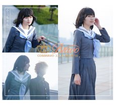 画像3: 今日から俺は 理子 学生服 セーラー服 コスプレ衣装 (3)