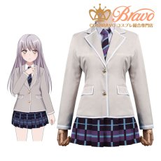 画像2: BanG Dream! バンドリ！ 二年生 羽丘女子学園 冬制服 Roselia 氷川日菜 今井リサ 湊友希那 コスプレ衣装 (2)