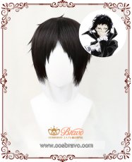 画像1: 文豪ストレイドッグス 芥川龍之介 コスプレウィッグ (1)