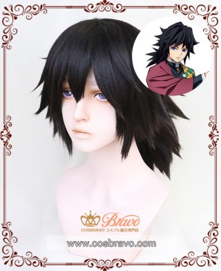 鬼滅の刃 伊黒小芭内 コスプレウィッグ|Cosbravoコスプレショップ 鬼滅の刃 伊黒小芭内 コスプレウィッグ|Cosbravoコスプレショップ