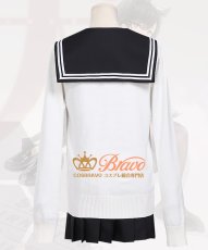 画像3: アズールレーン セーラー服 学園トロイメライ 愛宕 コスプレ衣装 (3)