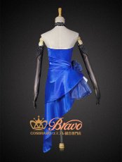 画像8: Fate Grand Order/Fate EXTELLA LINK 瑠璃色のドレス セイバー アルトリア・ペンドラゴン コスプレ衣装 (8)
