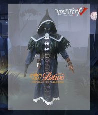 画像2: 第五人格 IdentityV 夜行フクロウ 占い師 イライ・クラーク コスプレ衣装 (2)