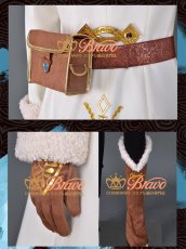 画像7: ゼルダの伝説：ブレスオブザワイルド プリンセス ゼルダ 冬服 コスプレ衣装 (7)