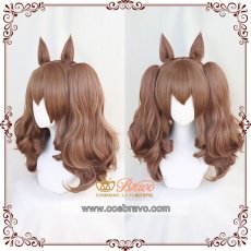 画像2: アークナイツ アンジェリーナ コスプレウィッグ (2)