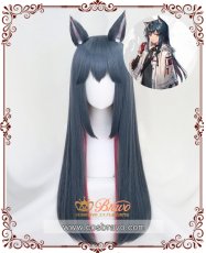 画像1: アークナイツ テキサス スキン コスプレウィッグ (1)