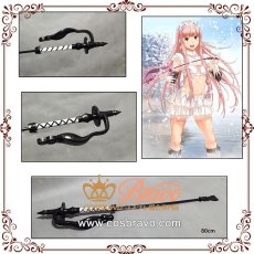 画像2: Fate/Grand Order FGO 魅惑の獄長ルック 女王メイヴ 鞭 コスプレ道具 80cm (2)