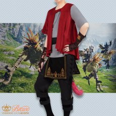 画像5: ファイナルファンタジーXIV グ・ラハ・ティア コスプレ衣装（耳、尻尾とネックレス付き） (5)