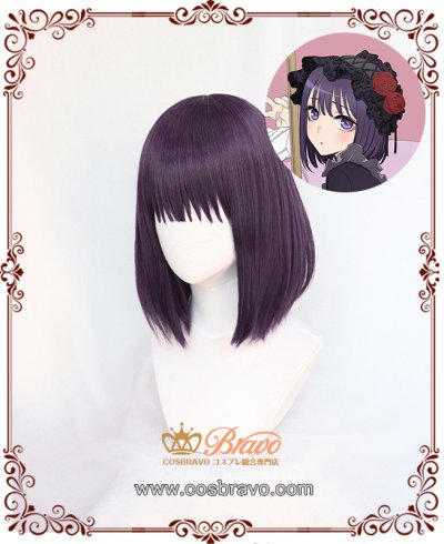 画像1: その着せ替え人形は恋をする メイド服 黒江雫 コスプレウイッグ