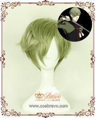 画像1: 刀剣乱舞　鶯丸　コスプレウィッグ (1)