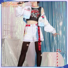 画像3: あんさんぶるスターズ! あんスタ フィーチャースカウト2 なずな編 Pump it up! 仁兎なずな コスプレ衣装 (3)