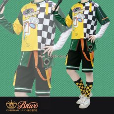 画像1: あんさんぶるスターズ!! あんスタ スカウト・Chill Yellow 氷鷹北斗 mv衣装 コスプレ衣装 (1)