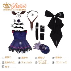 画像9: ウマ娘 ライスシャワー 勝負服 コスプレ衣装 (9)