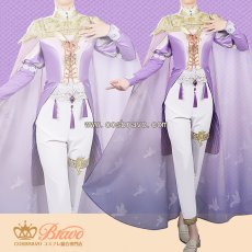 画像1: ツイステ風 [夜空のシフォン] リドル コスプレ衣装 (1)