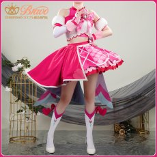 画像2: キミとアイドルプリキュア キュアアイドル コスプレ衣装 (2)
