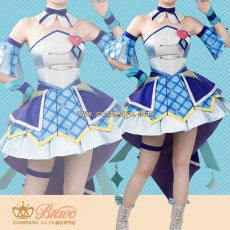 画像1: キミとアイドルプリキュア キュアウインク コスプレ衣装 (1)