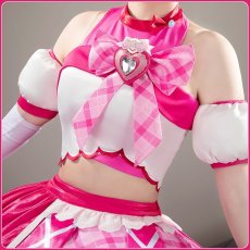 画像5: キミとアイドルプリキュア キュアアイドル コスプレ衣装 (5)