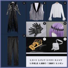 画像19: ツイステ風 Lost in the Book〜始まりのハロウィーン〜 スカリー コスプレ衣装 (19)