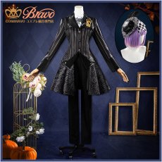 画像2: ツイステ風 Lost in the Book〜始まりのハロウィーン〜 リドル コスプレ衣装 (2)
