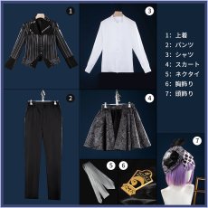 画像17: ツイステ風 Lost in the Book〜始まりのハロウィーン〜 リドル コスプレ衣装 (17)