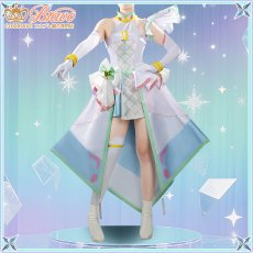画像2: キミとアイドルプリキュア キュアズキューン コスプレ衣装 (2)