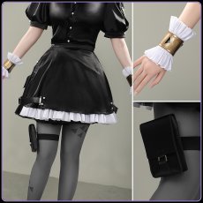 画像14: バーチャルYouTuber Vtuber エイプリルフール 風楽カナ メイド服 コスプレ衣装 (14)