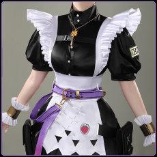 画像6: バーチャルYouTuber Vtuber エイプリルフール 風楽カナ メイド服 コスプレ衣装 (6)