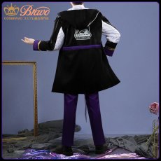 画像3: ツイステ風 ボードゲーム部 クラブ・ウェア アズール コスプレ衣装(バッグ付き) (3)